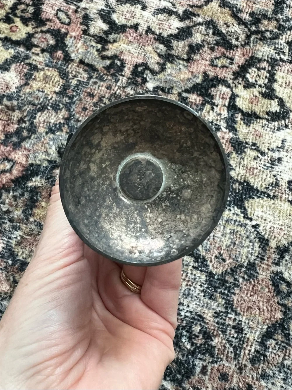 Vintage Silver Plated Bud Vase